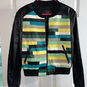 BCBG leather jacket